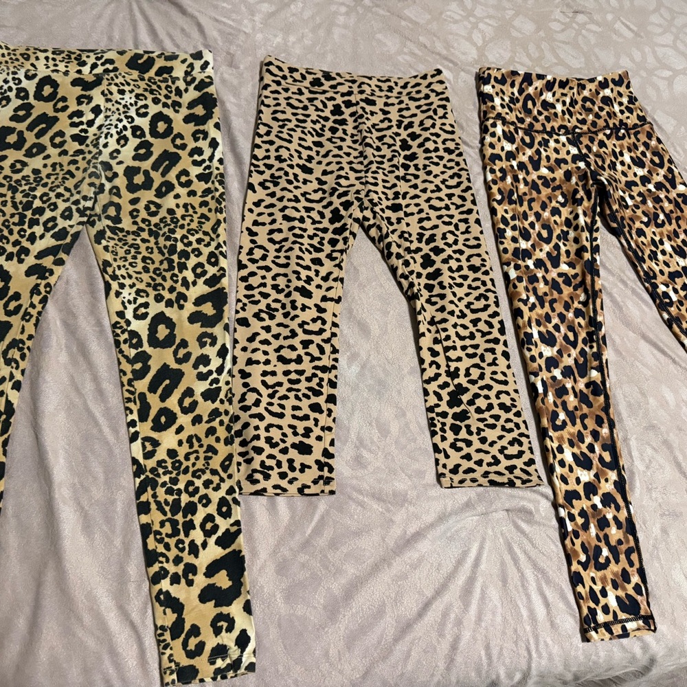 BUNDLE Leopard Print Leggings Set - Picture 3 of 7